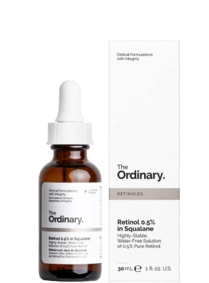 Retinol en Escualano The Ordinary